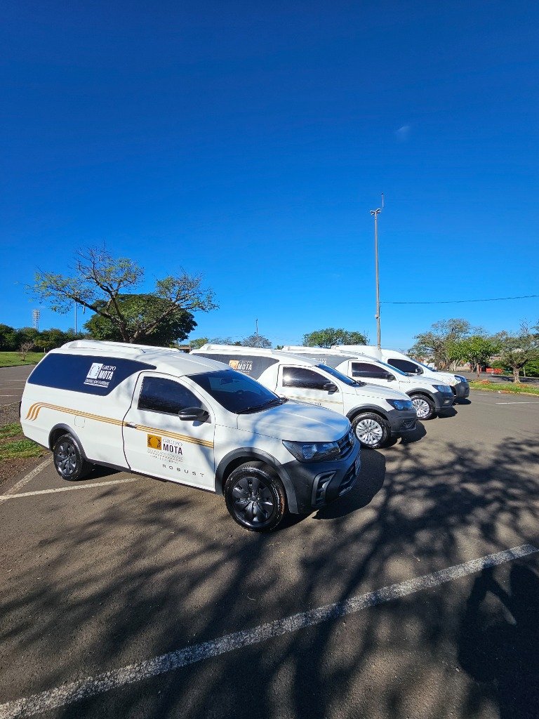 Veículos do Grupo Mota preparados para traslado de longa distância